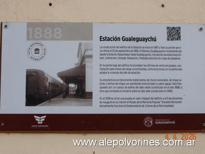 Foto: Estación Gualeguaychú - Gualeguaychú (Entre Ríos), Argentina