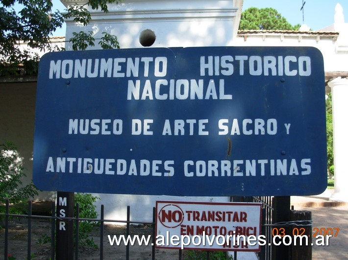 Foto: San Roque - MHN Museo de Arte Sacro - San Roque (Corrientes), Argentina