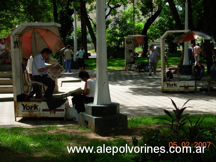 Foto: Asunción - Lustradores de botas - Asunción, Paraguay