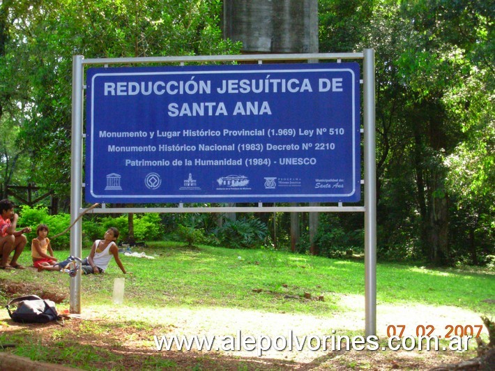 Foto: Misiones - Santa Ana - Reducción Jesuítica - Santa Ana (Misiones), Argentina
