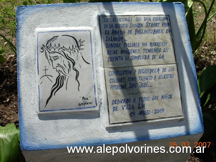 Foto: Villa Lia - Capilla San José - Via Crucis - Villa Lia (Buenos Aires), Argentina