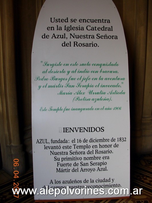 Foto: Azul - Catedral Nuestra Señora del Rosario - Azul (Buenos Aires), Argentina