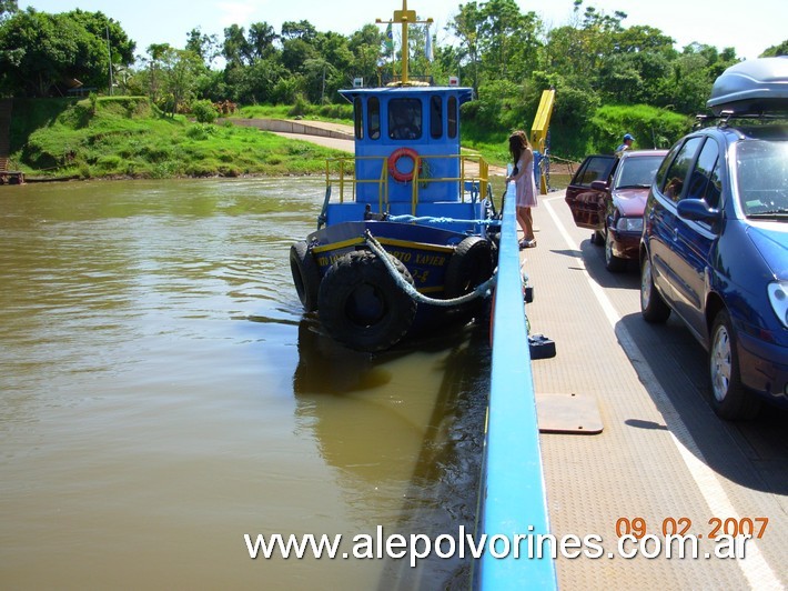 Foto: San Javier - Balsa - San Javier (Misiones), Argentina