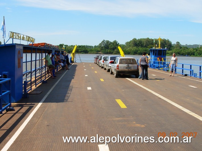 Foto: San Javier - Balsa - San Javier (Misiones), Argentina