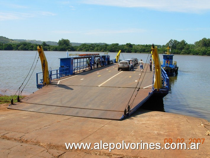 Foto: San Javier - Balsa - San Javier (Misiones), Argentina