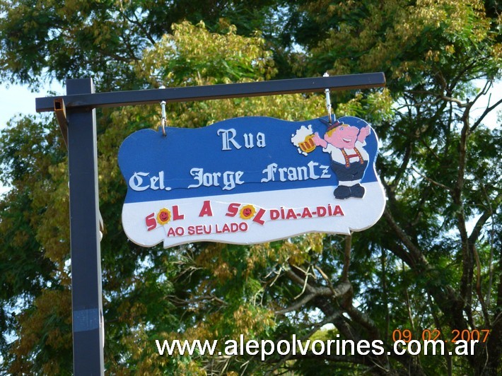 Foto: Cerro Largo BR - Rua Jorge Frantz - Cerro Largo (Rio Grande do Sul), Brasil