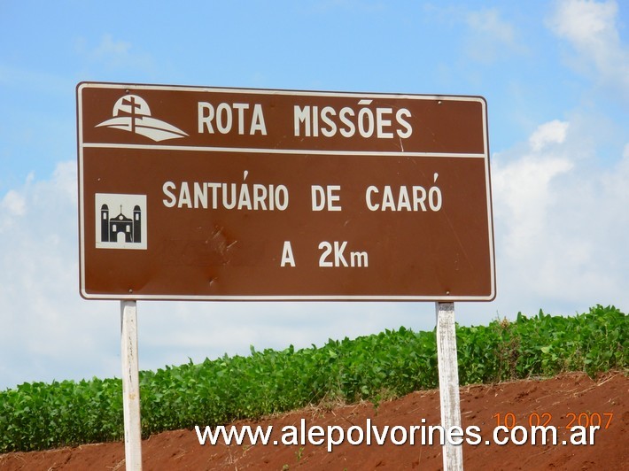 Foto: Caibaté - Santuario de Caaró - Caibaté (Rio Grande do Sul), Brasil