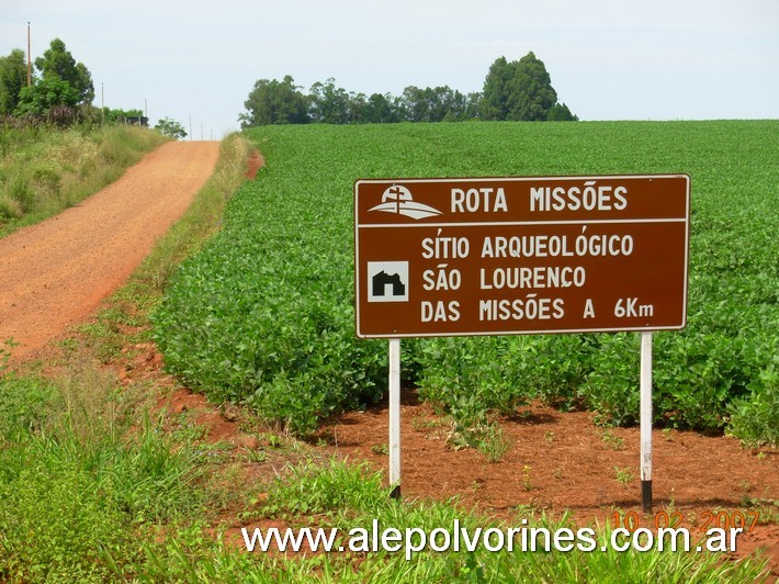 Foto: Sao Lourenco das Missoes - Sitio Arqueologico - Sao Lourenco das Missoes (Rio Grande do Sul), Brasil