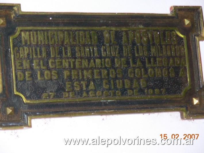 Foto: Apóstoles, Misiones - Iglesia Santa Cruz de los Milagros - Apostoles (Misiones), Argentina