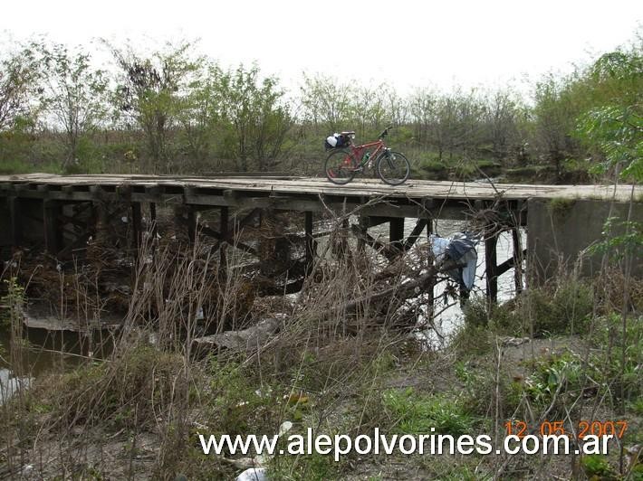 Foto: Marcos Paz - Antiguo Puente de Madera sobre Arroyo Morales - Marcos Paz (Buenos Aires), Argentina