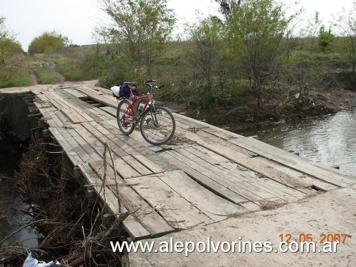 Foto: Marcos Paz - Antiguo Puente Madera sobre Arroyo Morales - Marcos Paz (Buenos Aires), Argentina