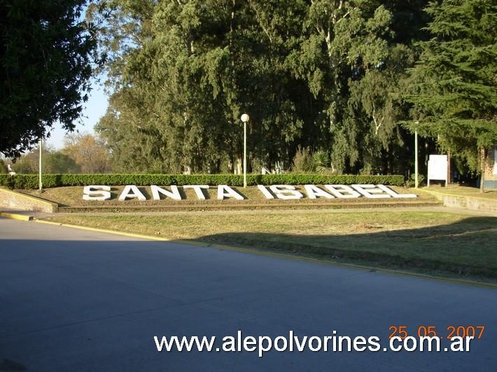 Foto: Santa Isabel - Acceso - Santa Isabel (Santa Fe), Argentina