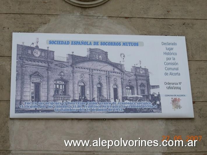 Foto: Alcorta - Sociedad Española - Alcorta (Santa Fe), Argentina
