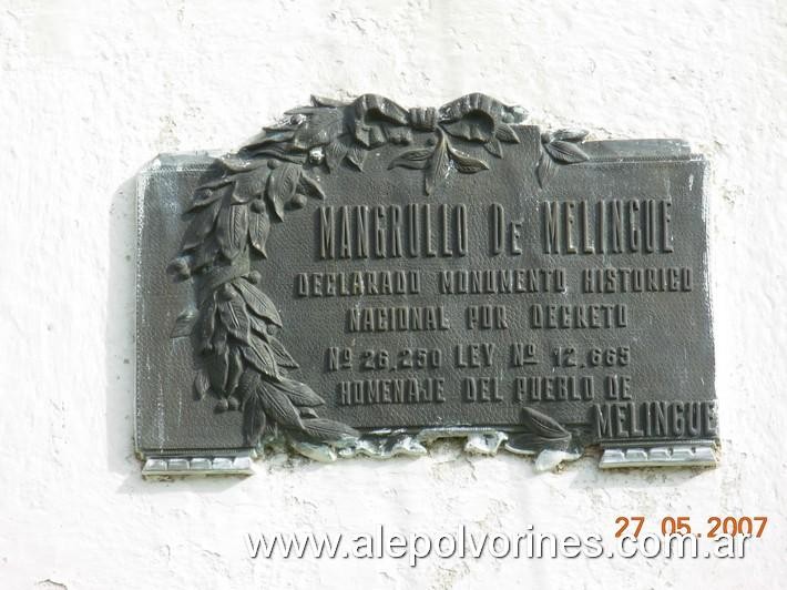 Foto: Melincue - Mangrullo Monumento Histórico Nacional - Melincue (Santa Fe), Argentina