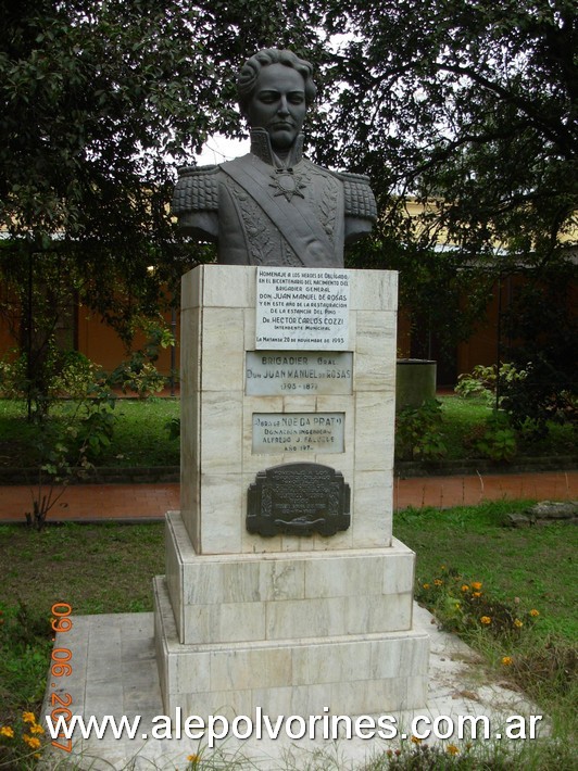 Foto: Virrey del Pino - Museo Histórico de La Matanza - Busto Juan Manuel de Rosas - Virrey del Pino (Buenos Aires), Argentina