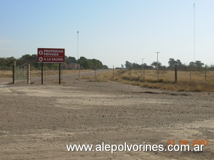 Foto: Anzoátegui - Acceso - Anzoategui (La Pampa), Argentina
