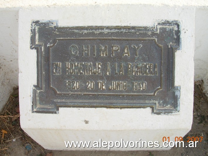 Foto: Chimpay - Homenaje a la Bandera - Chimpay (Río Negro), Argentina
