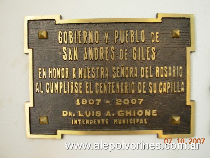 Foto: Azcuenaga - Capilla Nuestra Señora del Rosario - Azcuenaga (Buenos Aires), Argentina