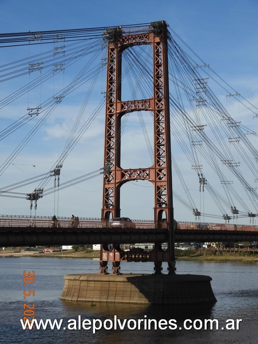 Foto: Santa Fe - Puente Colgante Ing. Marcial Candiotti - Santa Fe, Argentina