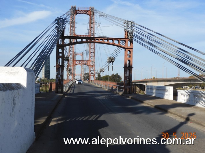 Foto: Santa Fe - Puente Colgante Ing. Marcial Candiotti - Santa Fe, Argentina