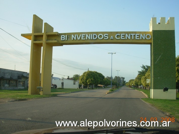 Foto: Centeno - Arco de Acceso - Centeno (Santa Fe), Argentina