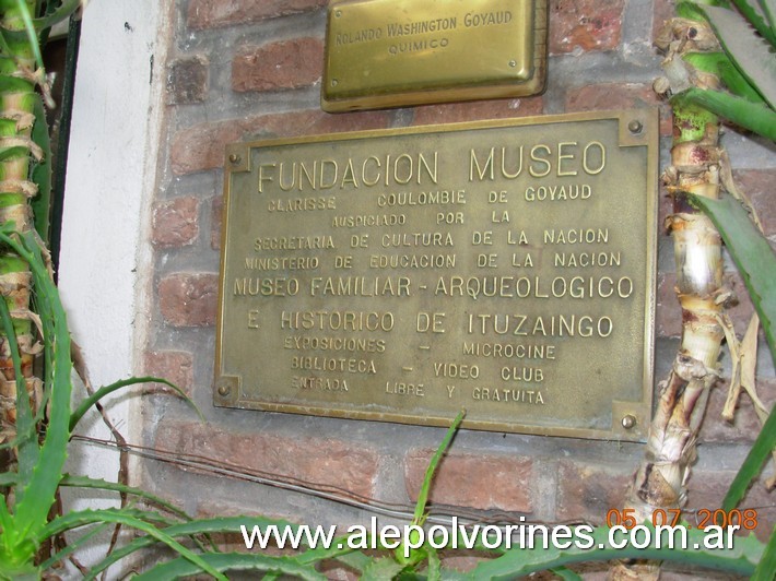 Foto: Ituzaingó - Museo Histórico - Ituzaingó (Buenos Aires), Argentina
