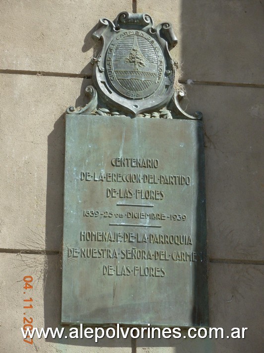 Foto: Las Flores - Iglesia Nuestra Señora del Carmen - Las Flores (Buenos Aires), Argentina