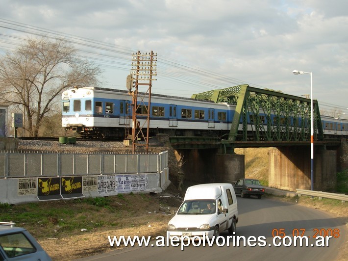 Foto: Paso del Rey - Puente Ferrocarril Oeste sobre Rio Reconquista - Paso del Rey (Buenos Aires), Argentina
