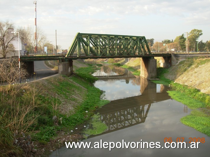 Foto: Paso del Rey - Puente Ferrocarril Oeste sobre Rio Reconquista - Paso del Rey (Buenos Aires), Argentina
