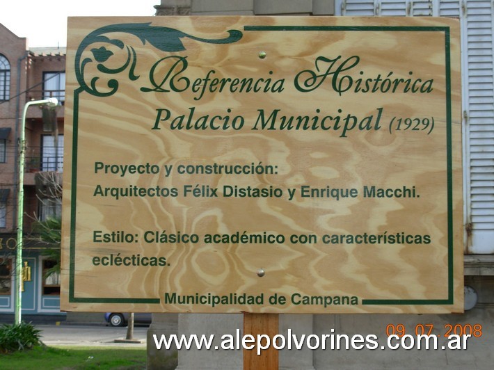 Foto: Campana - Municipalidad - Campana (Buenos Aires), Argentina