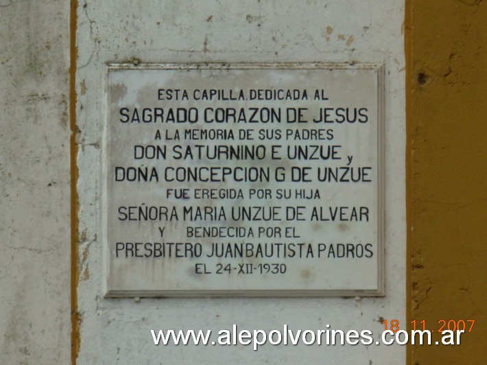 Foto: El Paraiso - Capilla Sagrado Corazón de Jesús - El Paraiso (Buenos Aires), Argentina