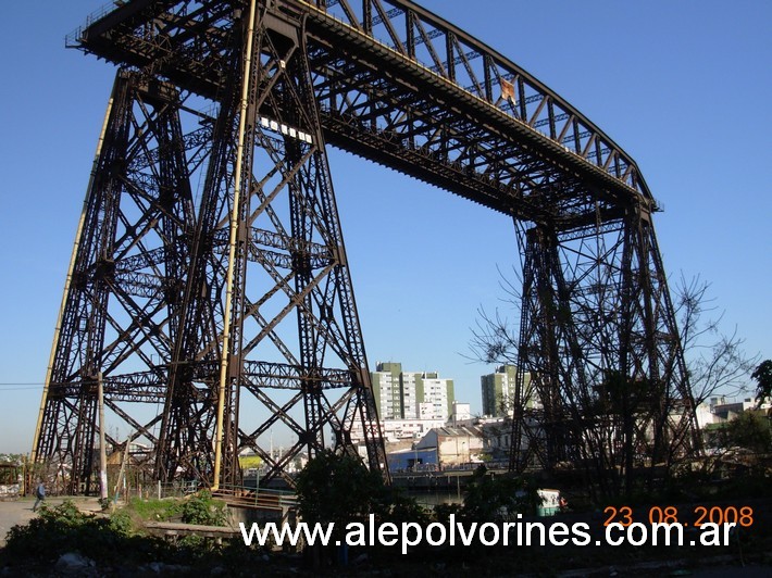 Foto: Puente Transbordador Nicolas Avellaneda - Dock Sud (Buenos Aires), Argentina
