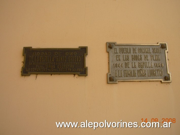 Foto: Coronel Segui - Capilla Santo Cristo - Coronel Segui (Buenos Aires), Argentina