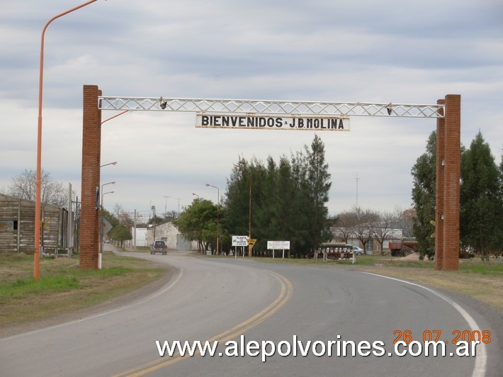 Foto: J. B. Molina - Acceso - J. B. Molina (Santa Fe), Argentina
