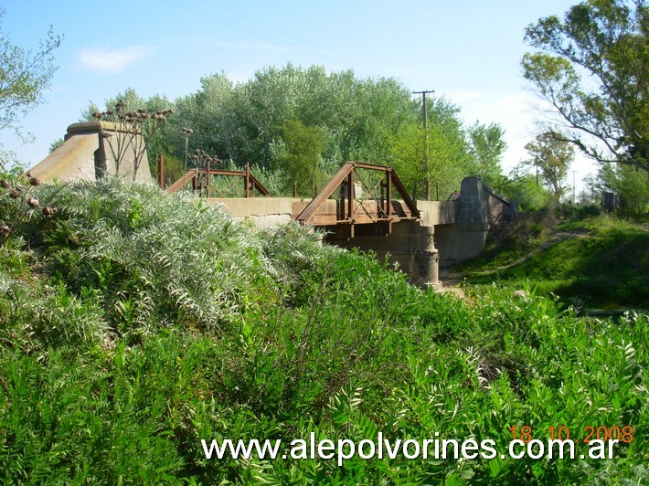 Foto: Coronel Brandsen - Puente de Hierro sobre rio Samborombon Chico - Coronel Brandsen (Buenos Aires), Argentina