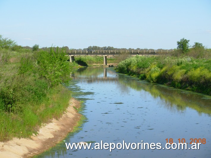 Foto: Coronel Brandsen - Puente RP215 sobre rio Samborombon Chico - Coronel Brandsen (Buenos Aires), Argentina