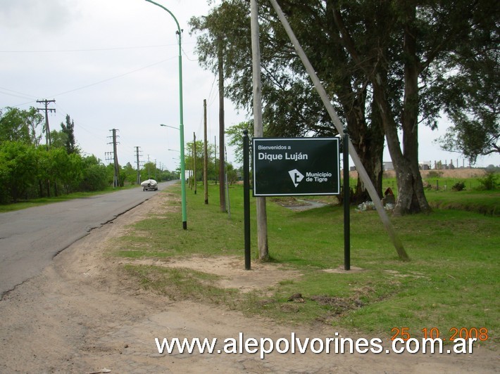 Foto: Dique Lujan - Acceso - Dique Lujan (Buenos Aires), Argentina