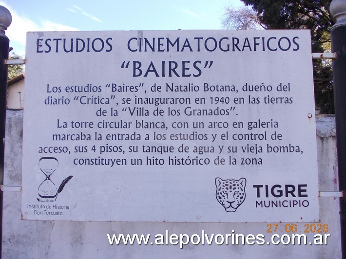 Foto: Don Torcuato - Estudios Cinematograficos Baires - Don Torcuato (Buenos Aires), Argentina