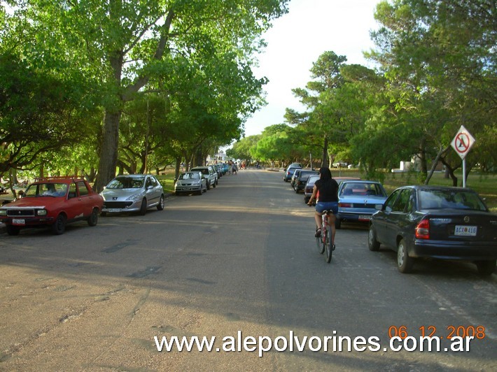 Foto: Avenida Costanera Balneario Las Cañas - Rio Negro ROU - Las Cañas (Río Negro), Uruguay