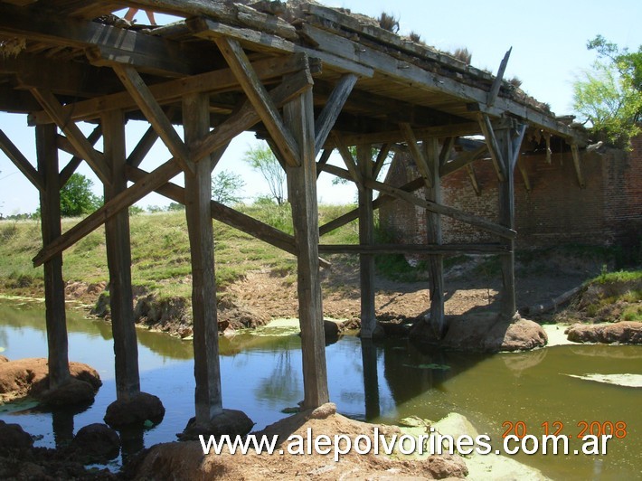 Foto: Antiguo Puente de Madera Rio Samborombon Chico - Coronel Brandsen - Coronel Brandsen (Buenos Aires), Argentina