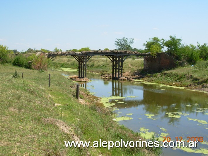 Foto: Antiguo Puente de Madera Rio Samborombon Chico - Coronel Brandsen - Coronel Brandsen (Buenos Aires), Argentina