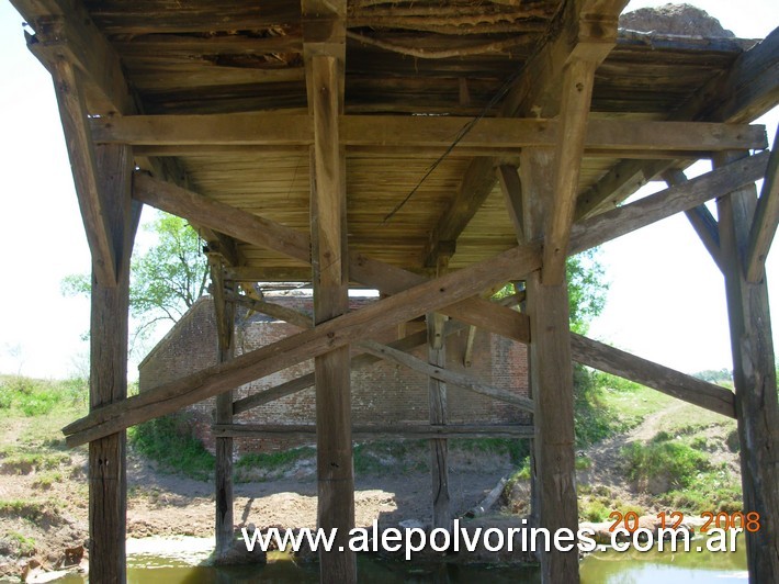 Foto: Antiguo Puente de Madera Rio Samborombon Chico - Coronel Brandsen - Coronel Brandsen (Buenos Aires), Argentina