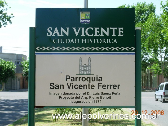 Foto: San Vicente - Parroquia San Vicente Ferrer - San Vicente (Buenos Aires), Argentina