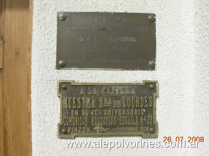 Foto: Pinzon - Capilla Nuestra Señora de Lourdes - Pinzon (Buenos Aires), Argentina