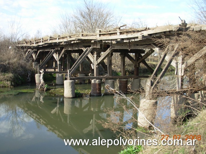Foto: Juan Pujol - Puente de Madera Arroyo Manantiales - Juan Pujol (Buenos Aires), Argentina