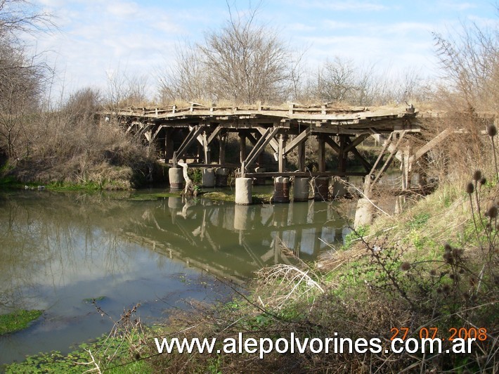 Foto: Juan Pujol - Puente de Madera Arroyo Manantiales - Juan Pujol (Buenos Aires), Argentina