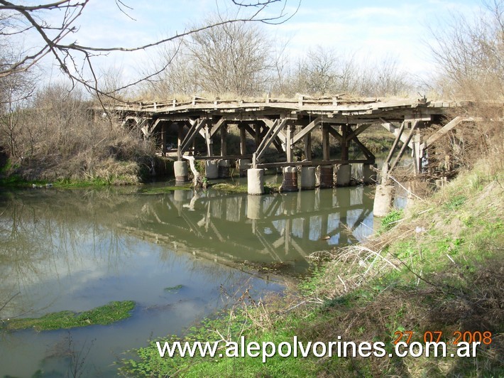 Foto: Juan Pujol - Puente de Madera Arroyo Manantiales - Juan Pujol (Buenos Aires), Argentina