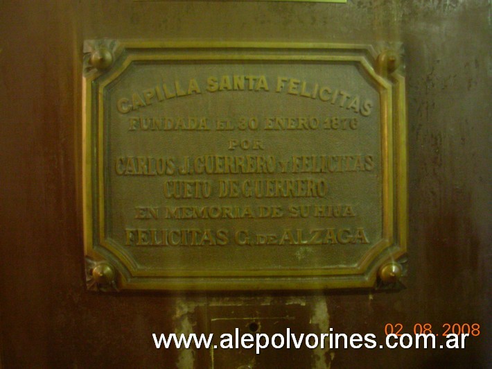 Foto: Barracas CABA - Iglesia Santa Felicitas - Barracas (Buenos Aires), Argentina