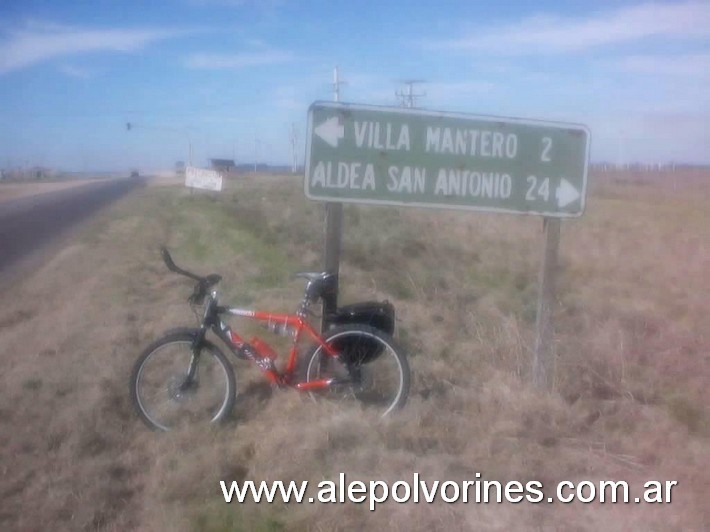 Foto: Acceso a Villa Mantero - Villa Mantero (Entre Ríos), Argentina