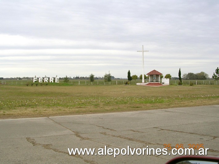 Foto: Acceso a Ferre - Ferre (Buenos Aires), Argentina